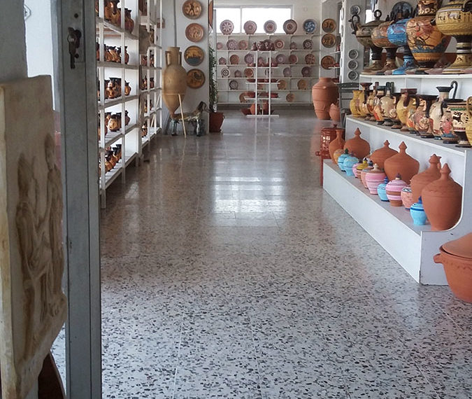 first floor ceramic factory