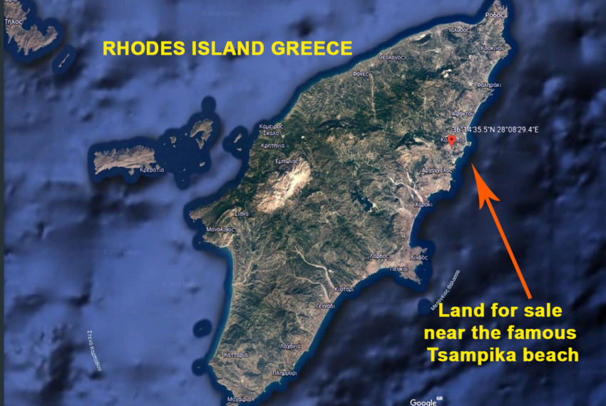 Rhodes Land for sale