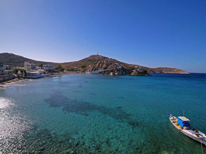Plot With Panoramic View In Syros – Greece