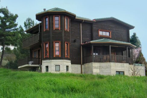 Luxury wooden house near Athens