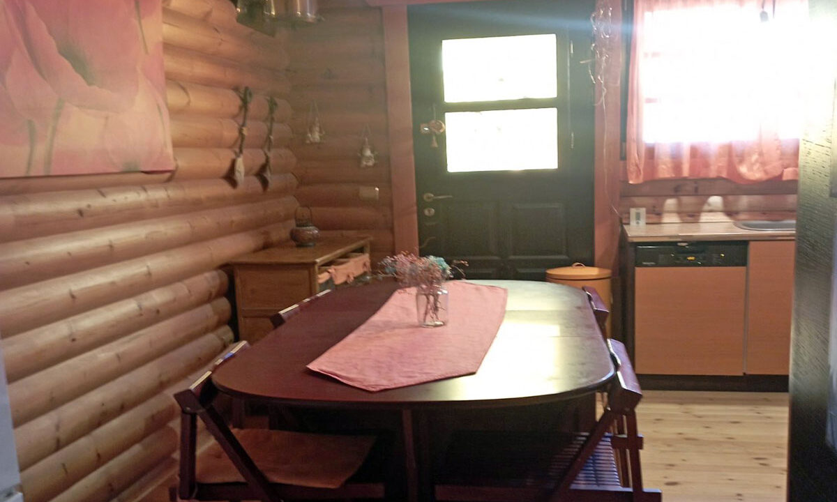 Dining room and food serving area