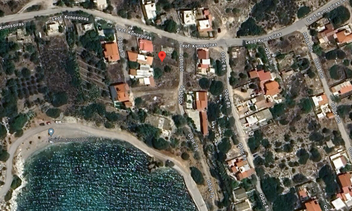 Plot near Kinosoura beach Ampelakia area of Salamina