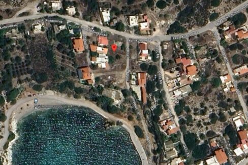 Plot near Kinosoura beach Ampelakia area of Salamina