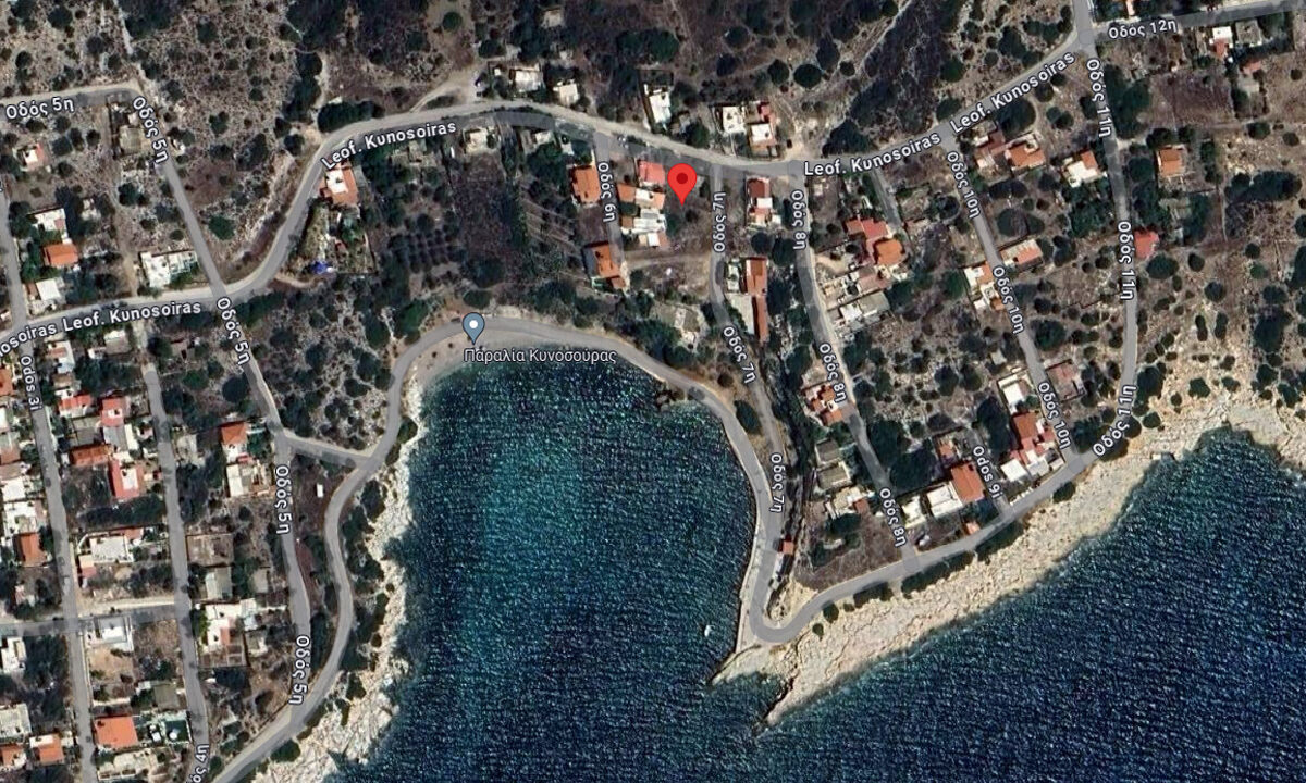 Land near Kinosoura beach Abelakia area of Salamina