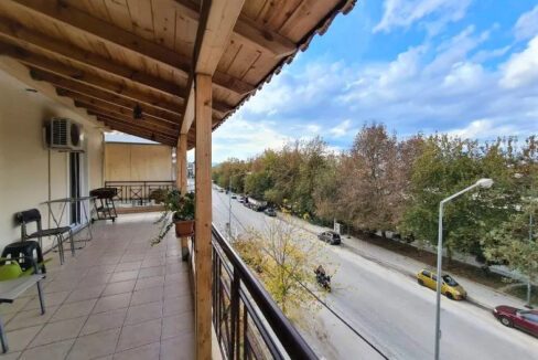 Terrace view from an apartment in Patras